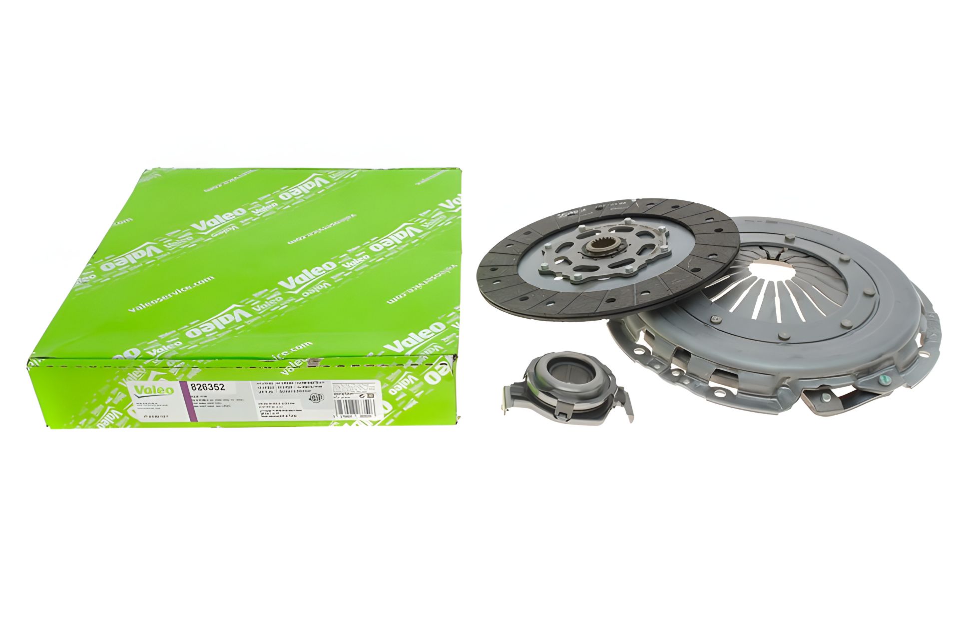 Комплект сцепления ALFA ROMEO/FIAT 147/Doblo/Stilo 1,9 01-08, 826352 (VALEO) Комплект сцепления ALFA ROMEO/FIAT 147/Doblo/Stilo 1,9 01-08, 826352 (VALEO)