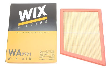 Повітряний фільтр BMW X1, MINI MINI, WIX FILTERS (WA9791)