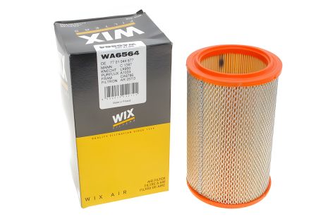Фільтр повітряний RENAULT ESPACE, WIX FILTERS (WA6564) з еко-фільтрацією