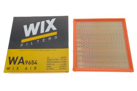 Фільтр повітряний OPEL ASTRA, WIX FILTERS (WA9654) Фільтр повітряний OPEL ASTRA, WIX FILTERS (WA9654)