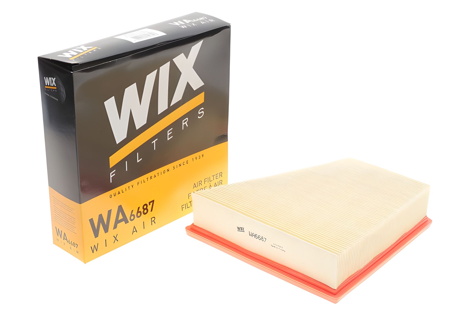 Повітряний фільтр MERCEDES-BENZ GL-CLASS, SEAT IBIZA, VW POLO, (WA6687) WIX FILTERS Повітряний фільтр MERCEDES-BENZ GL-CLASS, SEAT IBIZA, VW POLO, (WA6687) WIX FILTERS