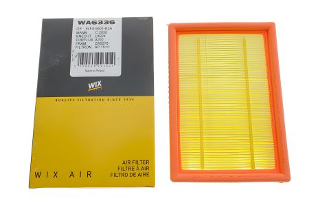 Воздушный фильтр FORD FIESTA от WIX FILTERS (WA6336) Воздушный фильтр FORD FIESTA от WIX FILTERS (WA6336)