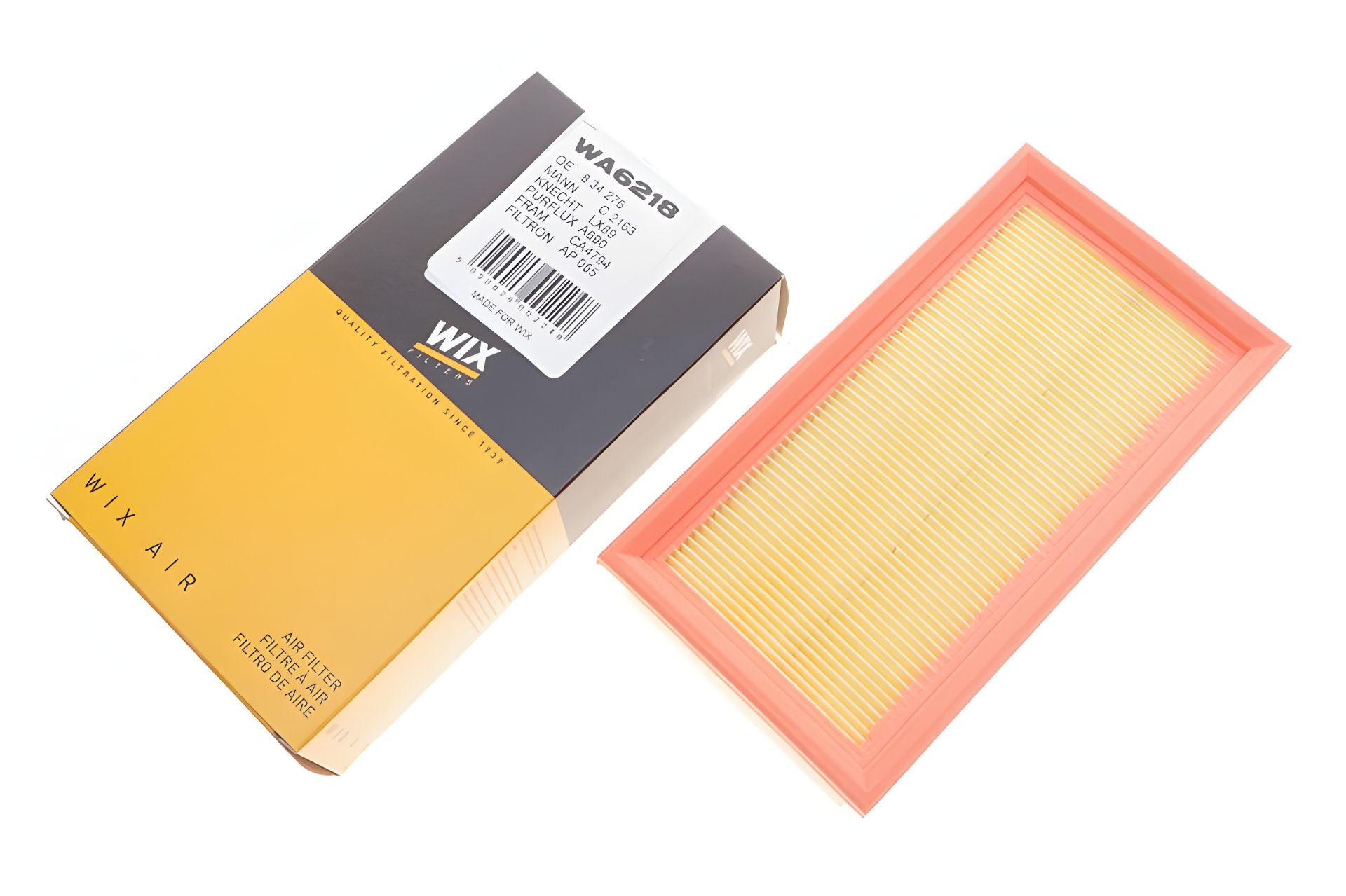Фільтр повітряний OPEL MANTA, WIX FILTERS (WA6218) Фільтр повітряний OPEL MANTA, WIX FILTERS (WA6218)