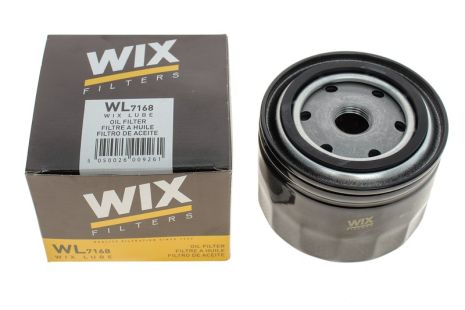 Фильтр масляный ВАЗ 2108, WIX (WL7168) в упак. (2108-1012005)