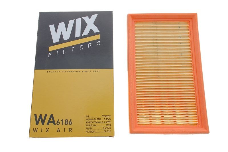 Фильтр воздушный FIAT SEICENTO, WIX FILTERS (WA6186) Фильтр воздушный FIAT SEICENTO, WIX FILTERS (WA6186)