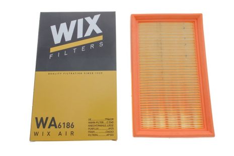 Фільтр повітряний FIAT SEICENTO, WIX FILTERS (WA6186) Фільтр повітряний FIAT SEICENTO, WIX FILTERS (WA6186)