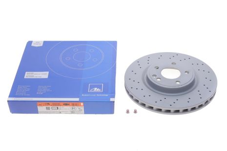 Диск тормозной MERCEDES-BENZ CLA, MERCEDES-BENZ GLA-CLASS, MERCEDES-BENZ A-CLASS, ATE (24013002381)