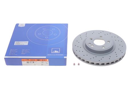 Гальмівний диск для MERCEDES-BENZ CLA, GLA-CLASS, A-CLASS | ATE (24013002381)