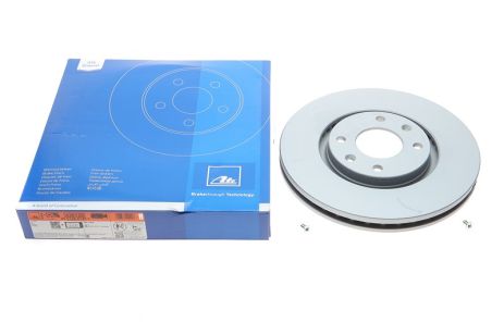 Диск гальмівний OPEL CORSA, DS DS, PEUGEOT 2008, ATE (24012601201) Диск гальмівний OPEL CORSA, DS DS, PEUGEOT 2008, ATE (24012601201)