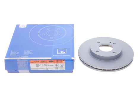 Диск гальмівний FORD FIESTA, FORD KA+, ATE (24012301131) Диск гальмівний FORD FIESTA, FORD KA+, ATE (24012301131)