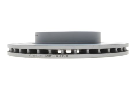 Гальмівний диск CHARADE DAIHATSU, YARIS TOYOTA, ATE (24012202401) Гальмівний диск CHARADE DAIHATSU, YARIS TOYOTA, ATE (24012202401)