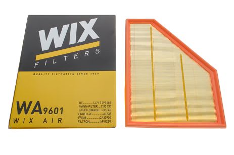 ALPINA D3, BMW 1, BMW X1 повітряний фільтр, WIX FILTERS (WA9601) ALPINA D3, BMW 1, BMW X1 повітряний фільтр, WIX FILTERS (WA9601)