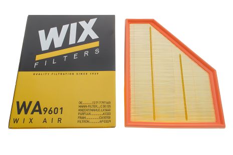 ALPINA D3, BMW 1, BMW X1 повітряний фільтр, WIX FILTERS (WA9601) ALPINA D3, BMW 1, BMW X1 повітряний фільтр, WIX FILTERS (WA9601)