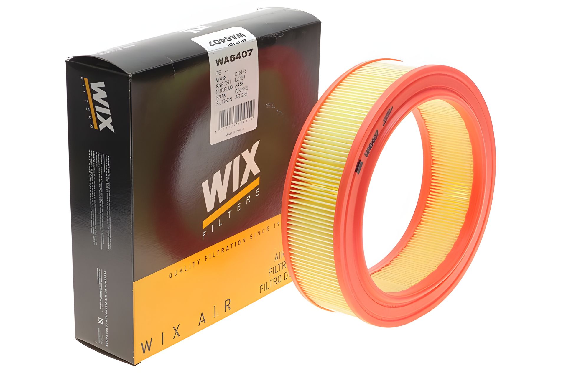 Повітряний фільтр FORD TAUNUS, FORD CAPRI, FORD GRANADA, WIX FILTERS (WA6407) Повітряний фільтр FORD TAUNUS, FORD CAPRI, FORD GRANADA, WIX FILTERS (WA6407)