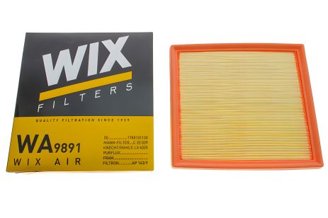 Повітряний фільтр LEXUS RX350 08-, MITSUBISHI PAJERO, TOYOTA HIGHLANDER, WIX FILTERS (WA9891)