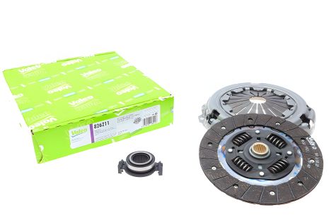 Комплект зчеплення PEUGEOT 206, CITROËN XSARA, PEUGEOT PARTNER, VALEO (826211)
