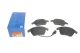 Комплект колодок гальмівних SKODA FABIA, SEAT IBIZA, AUDI A1, ATE (13046071842)