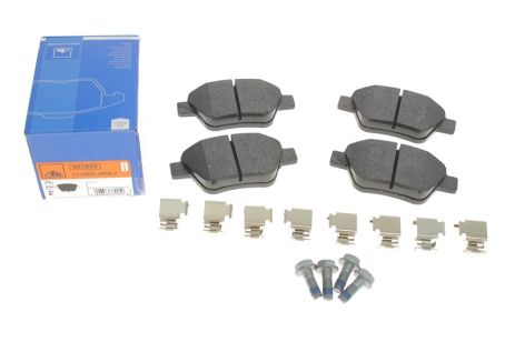 Комплект тормозных колодок SKODA SUPERB, SEAT ALTEA, AUDI A1, ATE (13046038582)