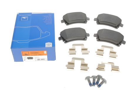 Гальмівні колодки комплект для SKODA SUPERB, SEAT LEON, VW GOLF, ATE (13046028802)