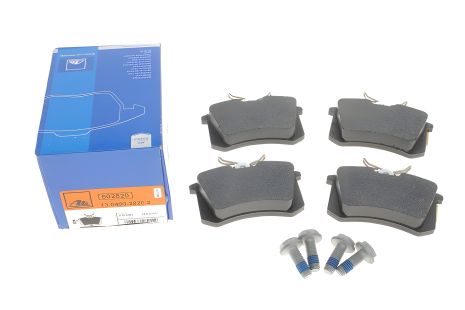 Гальмівні колодки SKODA FABIA, SEAT ARONA, PEUGEOT PARTNER, ATE (13046028202)