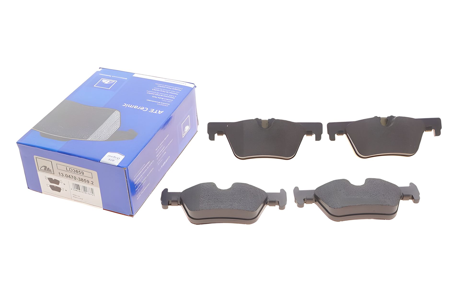 Комплект гальмівних колодок для BMW 4, BMW 2, BMW 1, ATE (13047038592) Комплект гальмівних колодок для BMW 4, BMW 2, BMW 1, ATE (13047038592)