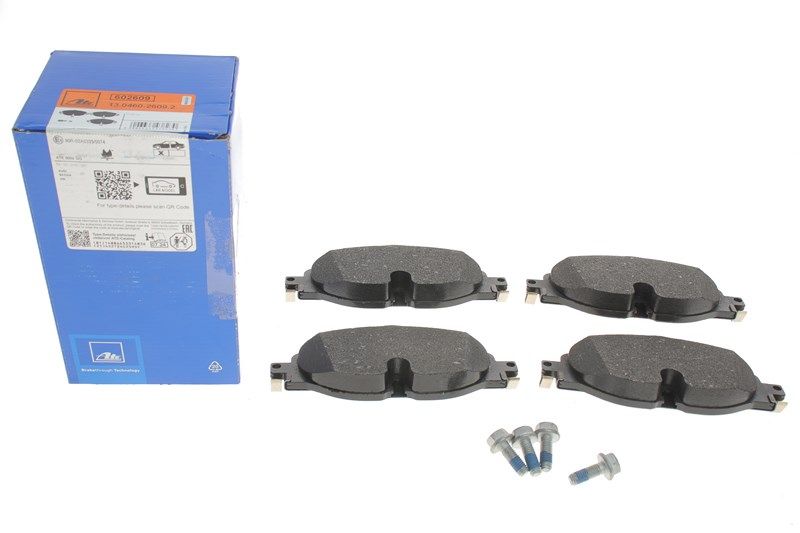 Комплект гальмівних колодок AUDI A1, SKODA KAROQ, VW CADDY, ATE (13046026092) Комплект гальмівних колодок AUDI A1, SKODA KAROQ, VW CADDY, ATE (13046026092)