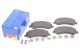 Комплект тормозных колодок VW AMAROK, ATE (13046038602) Комплект тормозных колодок VW AMAROK, ATE (13046038602)