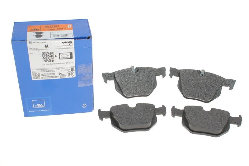 Комплект гальмівних колодок BMW 3, BMW X1, ATE (13046072252) Комплект гальмівних колодок BMW 3, BMW X1, ATE (13046072252)