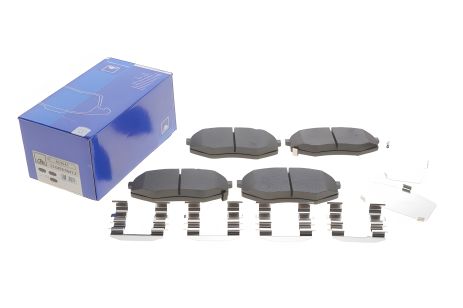 Комплект гальмівних колодок для KIA SOUL, HYUNDAI SONATA, HYUNDAI ix20, ATE (13046056412)