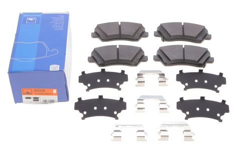 Комплект тормозных колодок для HYUNDAI i30, KIA PRO, KIA NIRO, ATE (13046056452)