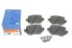 Гальмівних колодок комплект SKODA OCTAVIA, SEAT ALHAMBRA, VW POLO, ATE (13046027902)