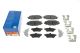 Комплект гальмівних колодок SUBARU IMPREZA, SUBARU FORESTER, SUBARU BRZ, ATE (13046056692) Комплект гальмівних колодок SUBARU IMPREZA, SUBARU FORESTER, SUBARU BRZ, ATE (13046056692)