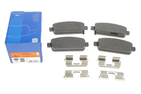 Комплект гальмівних колодок OPEL ASTRA, CHEVROLET TRAX, CHEVROLET CRUZE, ATE (13046072642) Комплект гальмівних колодок OPEL ASTRA, CHEVROLET TRAX, CHEVROLET CRUZE, ATE (13046072642)