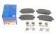 Комплект гальмівних колодок OPEL ASTRA, CHEVROLET TRAX, CHEVROLET CRUZE, ATE (13046072642) Комплект гальмівних колодок OPEL ASTRA, CHEVROLET TRAX, CHEVROLET CRUZE, ATE (13046072642)