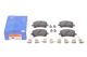 Комплект гальмівних колодок SKODA SUPERB, SEAT LEON, VW GOLF, ATE (13046027492) Комплект гальмівних колодок SKODA SUPERB, SEAT LEON, VW GOLF, ATE (13046027492)
