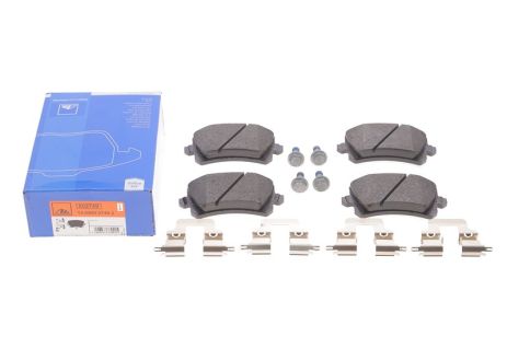 Комплект тормозных колодок SKODA SUPERB, SEAT LEON, VW GOLF, ATE (13046027492)