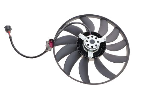 Охолоджувальний вентилятор радіатора Skoda Octavia, Seat Altea, Audi A3, VIKA (99590014001)