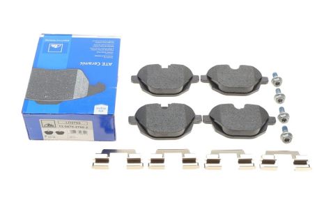 Комплект гальмівних колодок BMW X3, BMW 5, BMW X4, ATE (13047027602) Комплект гальмівних колодок BMW X3, BMW 5, BMW X4, ATE (13047027602)