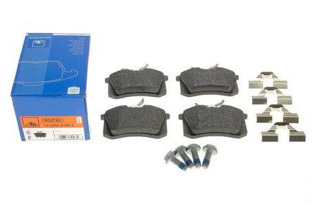 Комплект гальмівних колодок RENAULT GRAND SCÉNIC, PEUGEOT 2008, CITROËN C4, ATE (13046027402) Комплект гальмівних колодок RENAULT GRAND SCÉNIC, PEUGEOT 2008, CITROËN C4, ATE (13046027402)
