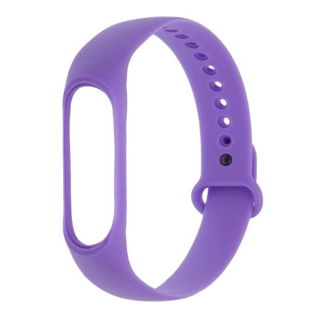 Силіконовий ремінець для Xiaomi Mi Band 3, 4, № 33, бузковий