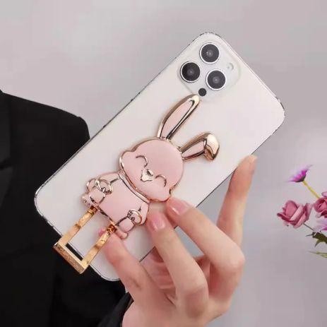 Універсальний тримач-попсокет та ультратонка підставка для телефону Rabbit