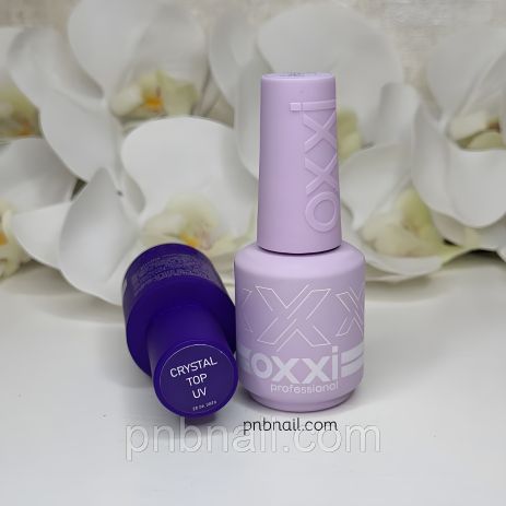 OXXI Top Crystal No-Wipe UV (без липкості з УФ ) / 10 мл, 15 мл, 30 мл 15 Premium