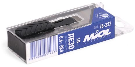 Лезо трапецієподібне 61,5×19 мм, SK4 Miol 76-222 Лезо трапецієподібне 61,5×19 мм, SK4 Miol 76-222