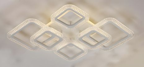 Светодиодная люстра IS K38839-4+2+1 WT