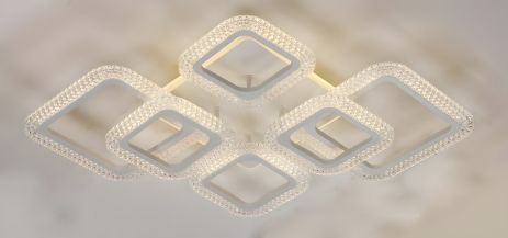 Світлодіодна люстра IS K38839-4+2+1 WT