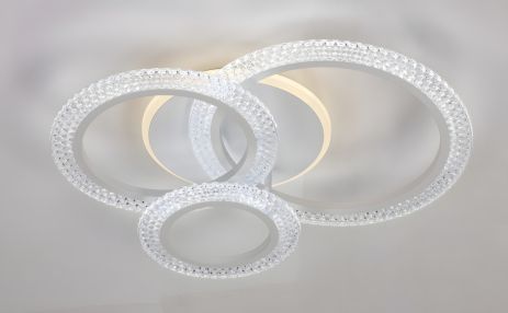 Светодиодная люстра IS K38842-1+1+1+1A WT