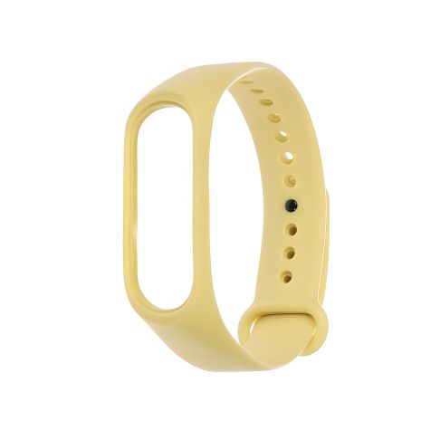Силіконовий ремінець для Xiaomi Mi Band 3, 4, № 26, жовто-зелений Силіконовий ремінець для Xiaomi Mi Band 3, 4, № 26, жовто-зелений
