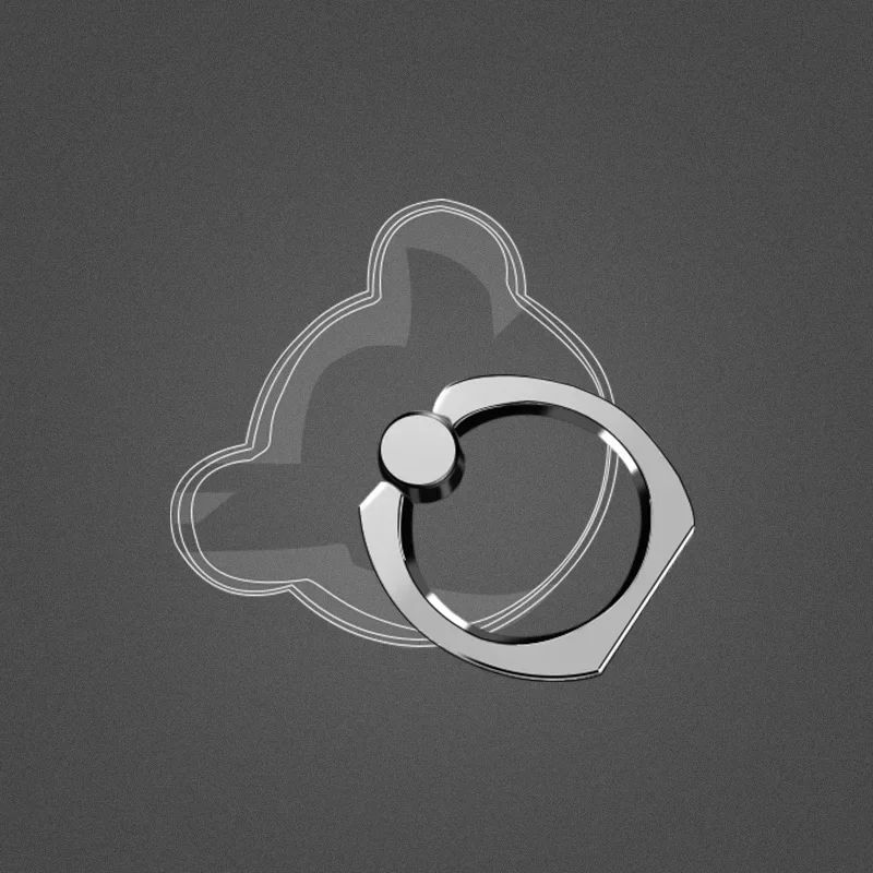 Попсокет прозорий тримач для телефону Bear Ведмедик PopSocket Попсокет прозорий тримач для телефону Bear Ведмедик PopSocket