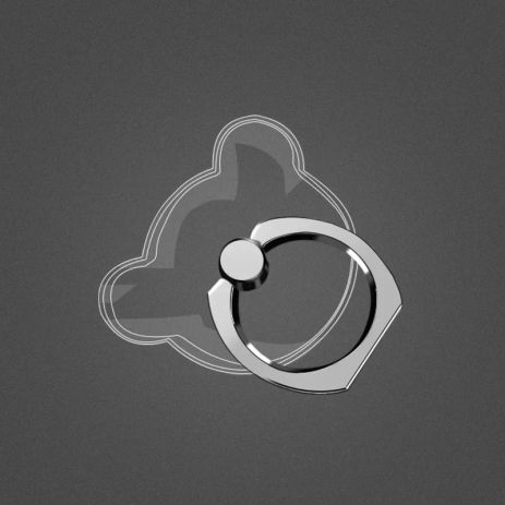Попсокет прозорий тримач для телефону Bear Ведмедик PopSocket Попсокет прозорий тримач для телефону Bear Ведмедик PopSocket