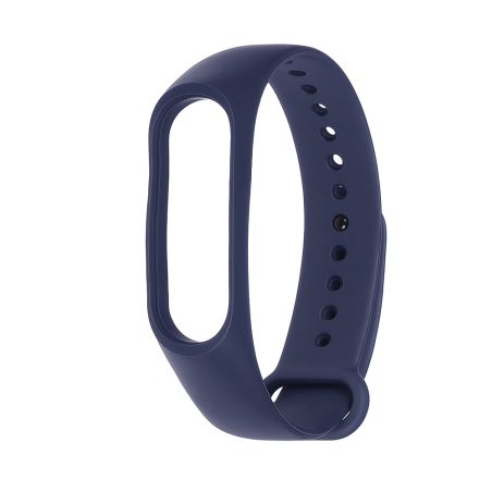 Силіконовий ремінець для Xiaomi Mi Band 3, 4, № 13, сапфіровий
